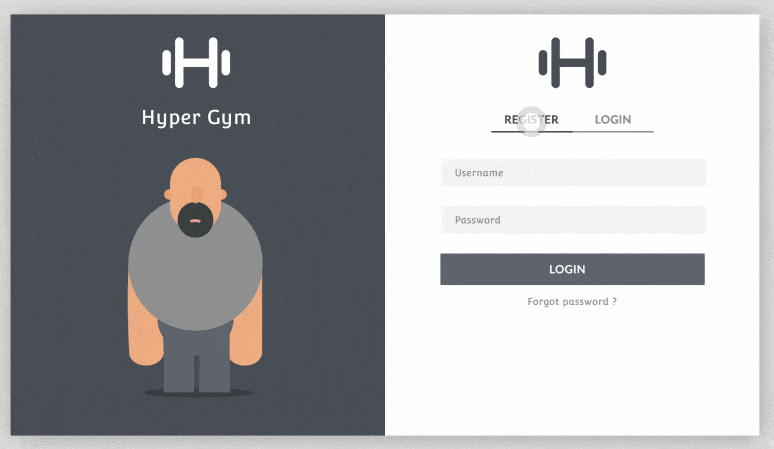Gym Sign Up Form | see what is user experience in forms